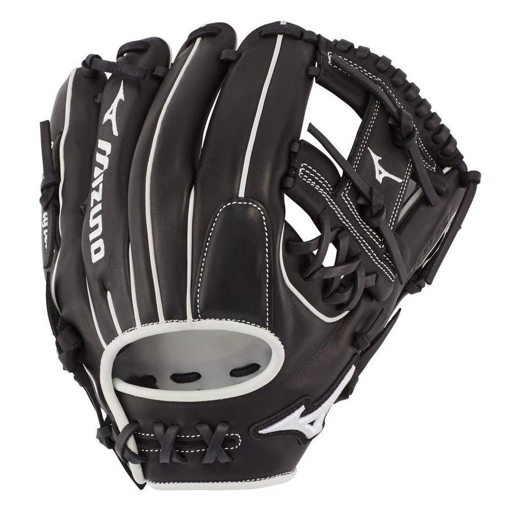 Mizuno Pro Select Fastpitch 11.5" - Bayan Eldiven - Siyah Türkiye (VJELOI-219)